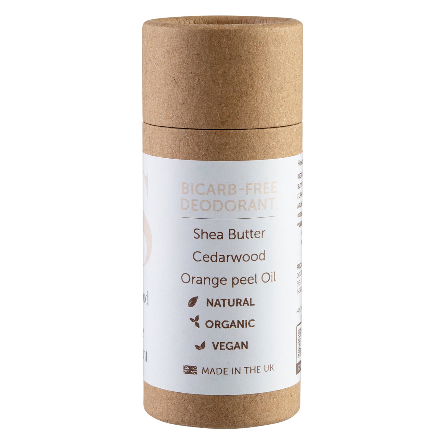 Organic & 100% Natural Cedarwood & Orange Deodorant