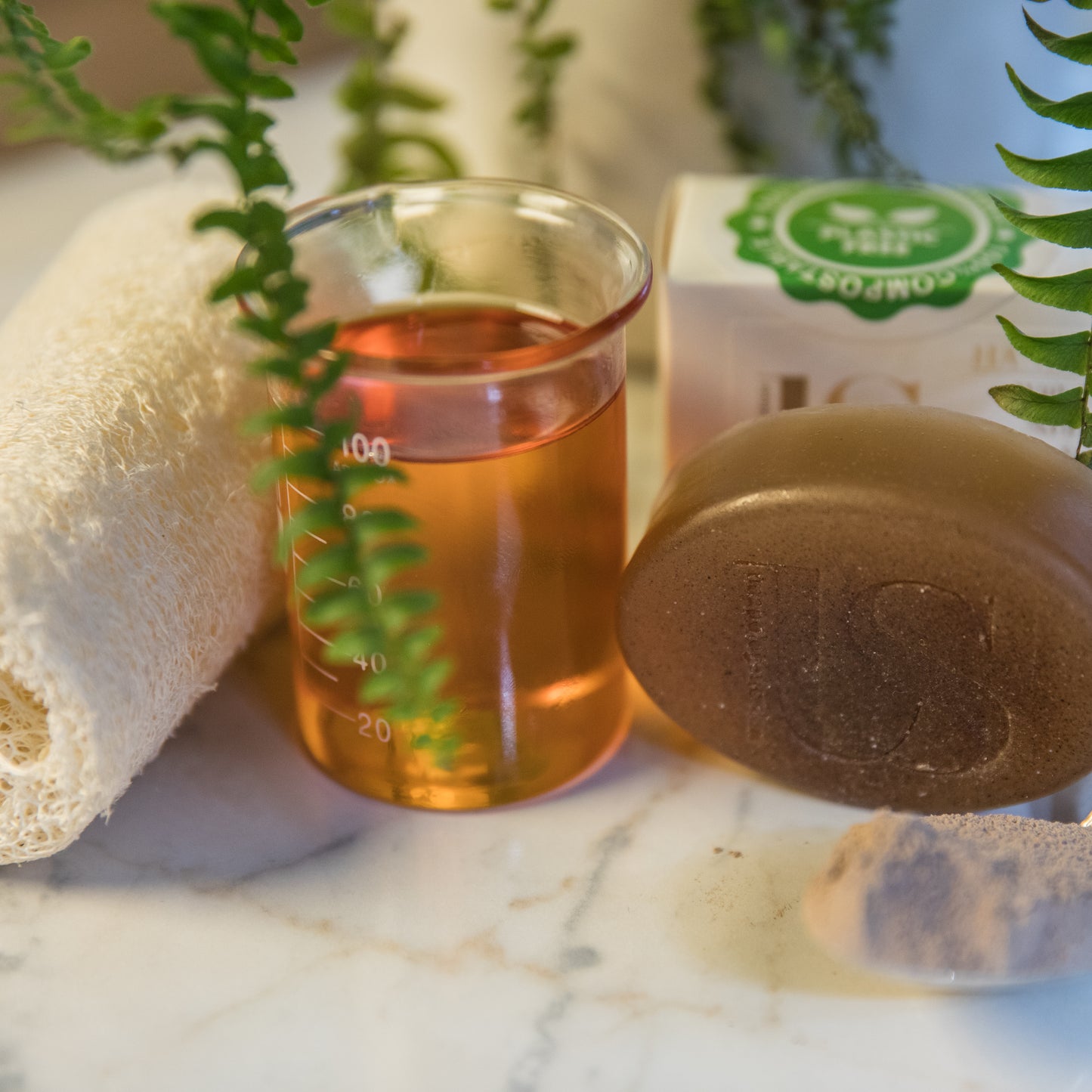 Handmade Organic & Natural Neroli & Rhassoul Clay soap
