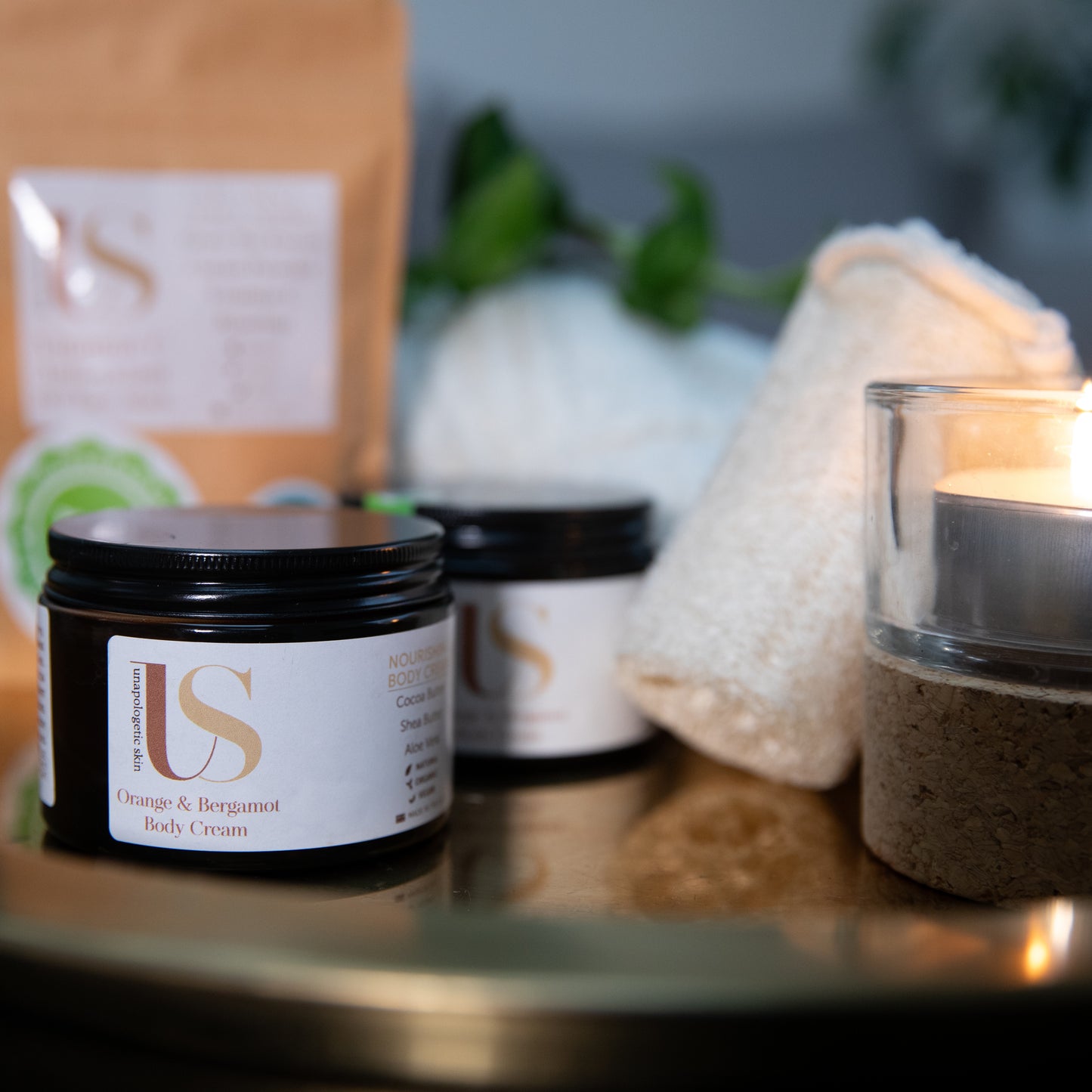 Organic & Natural Gift Set of 3 Handmade Soaps, Foot Cream, Hand Cream & Body Cream - Choose Your Scents